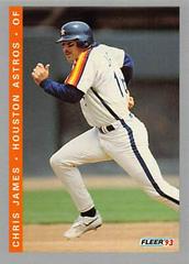 Chris James #F-79 Baseball Cards 1993 Fleer Final Edition Prices