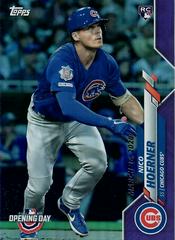Nico Hoerner [Purple Foil] #12 Baseball Cards 2020 Topps Opening Day Prices