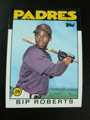 Bip Roberts #91T Baseball Cards 1986 Topps Traded Prices