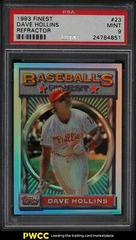 Dave Hollins [Refractor] Baseball Cards 1993 Finest Prices