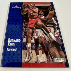 Bernard King [3-D Wrapper Redemption] Basketball Cards 1991 Fleer Prices