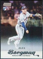Alex Bregman [Jumping Rainbow Foil] Baseball Cards 2017 Stadium Club Prices
