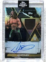 AJ Styles Wrestling Cards 2021 Topps WWE Autographs Prices