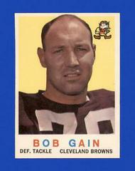 Bob Gain #77 Football Cards 1959 Topps Prices