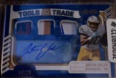 Austin Ekeler [Material Autograph Prime] #TTT-22 Football Cards 2022 Panini Absolute Tools of the Trade Triple Prices