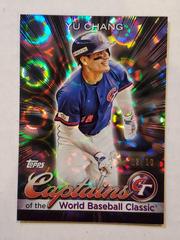 Yu Chang [Black Difractor] #CC-4 Baseball Cards 2023 Topps World Captains of the Classic Prices
