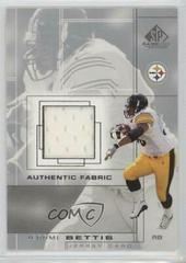 Jerome Bettis Football Cards 2001 SP Game Used Authentic Fabric Prices