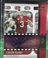 Carson Palmer [Pink] #SS-CPA Football Cards 2021 Panini Chronicles Signature Series Prices