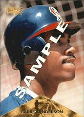 Garret Anderson #5 Baseball Cards 1996 Pinnacle Prices