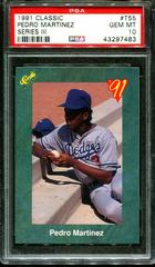 Pedro Martinez [Series III] Baseball Cards 1991 Classic Prices