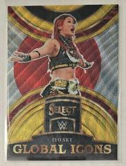 IYO SKY [Gold Wave] Wrestling Cards 2023 Panini Select WWE Global Icons Prices