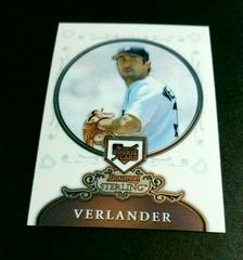 Justin Verlander #BS-JV Baseball Cards 2006 Bowman Sterling Prices