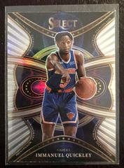 Immanuel Quickley [Silver Prizm] #22 Basketball Cards 2021 Panini Select Phenomenon Prices