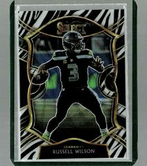Russell Wilson [Zebra Prizm] #4 Football Cards 2020 Panini Select Prices
