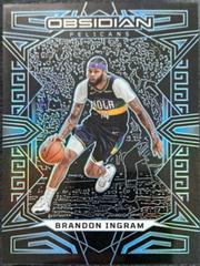 Brandon Ingram [Blue] Basketball Cards 2022 Panini Obsidian Prices