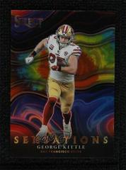 George Kittle [Tie Dye] Football Cards 2021 Panini Select Sensations Prices