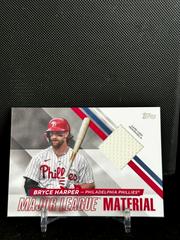 Bryce Harper #MLM-BH Baseball Cards 2024 Topps Major League Material Prices