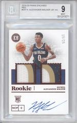 Nickeil Alexander Walker [Dual Jersey Autograph Red] #237 Basketball Cards 2019 Panini Encased Prices