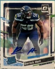 Derick Hall [Optic Preview Autograph] #388 Football Cards 2023 Panini Donruss Prices
