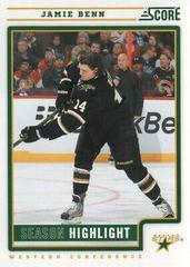 Jamie Benn Hockey Cards 2012 Score Prices
