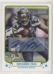 Marshawn Lynch [Autograph] #190 Football Cards 2013 Topps Magic Prices