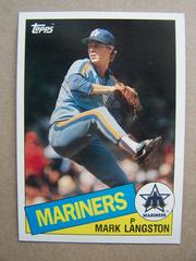 Mark Langston Baseball Cards 1985 Topps Super Prices