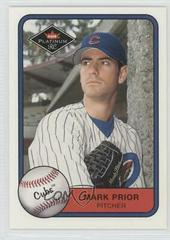 Mark Prior Baseball Cards 2001 Fleer Platinum Prices