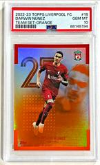 Darwin Nunez #18 Soccer Cards 2022 Topps Liverpool Prices