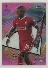 Sadio Mane [Pink Refractor] Soccer Cards 2020 Topps Finest UEFA Champions League Prices