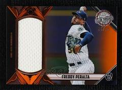 Freddy Peralta [Orange] #TCT-FP Baseball Cards 2022 Topps Chrome Authentics Relics Prices