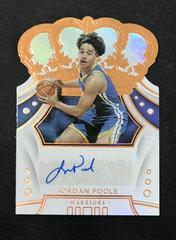 Jordan Poole #CR-JPL Basketball Cards 2019 Panini Crown Royale Rookie Autographs Prices