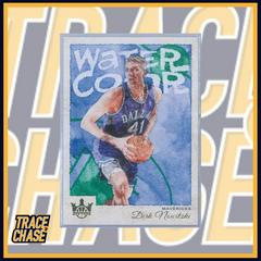 Dirk Nowitzki #5 Basketball Cards 2022 Panini Court Kings Water Color Prices