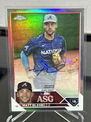 Matt Olson #ASGA-MO Baseball Cards 2023 Topps Chrome Update All Star Game Autographs Prices