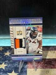 DeMarcus Ware [Holo Silver] #CF-4 Football Cards 2023 Panini Absolute Championship Fabric Prices