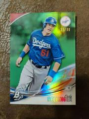 Cody Bellinger [Green] Baseball Cards 2016 Bowman Platinum Top Prospects Prices
