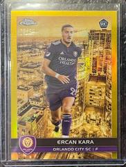 Ercan Kara [Gold] #BCS-15 Soccer Cards 2023 Topps Chrome MLS Big City Strikers Prices