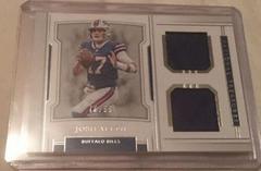 Josh Allen Football Cards 2018 National Treasures Rookie Dual Materials Prices