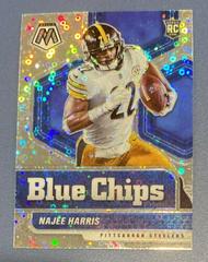 Najee Harris [No Huddle Silver] #12 Football Cards 2021 Panini Mosaic Blue Chips Prices
