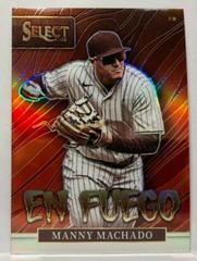 Manny Machado [Holo] Baseball Cards 2022 Panini Select En Fuego Prices