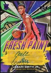 Jabari Smith Jr. [Violet] #FP-JSH Basketball Cards 2022 Panini Court Kings Fresh Paint Autographs Prices