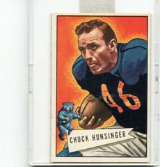 Chuck Hunsinger Football Cards 1952 Bowman Small Prices