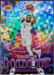 LeBron James [Hyper Red] #9 Basketball Cards 2023 Panini Hoops Hoopla Prices