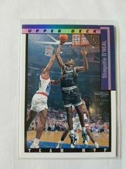 Shaquille O'Neal Basketball Cards 1993 Upper Deck Team MVP's Prices