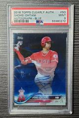 Shohei Ohtani [Autograph Blue] #SO Baseball Cards 2018 Topps Clearly Authentic Prices