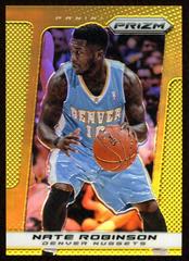 Nate Robinson Gold Prizm Basketball Cards 2013 Panini Prizm Prices