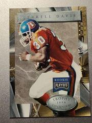 Terrell Davis #102 Football Cards 1996 Playoff Trophy Contenders Prices
