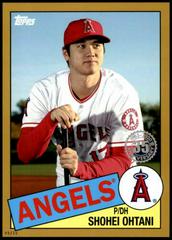 Shohei Ohtani [Gold] Baseball Cards 2020 Topps 1985 35th Anniversary Prices