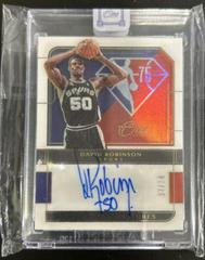 David Robinson [Gold] #75-DRB Basketball Cards 2021 Panini One and One 75th Team Signatures Prices