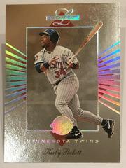 Kirby Puckett #51 Baseball Cards 1994 Leaf Limited Prices