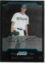 Zach Jackson Baseball Cards 2004 Bowman Chrome Draft Picks Prices